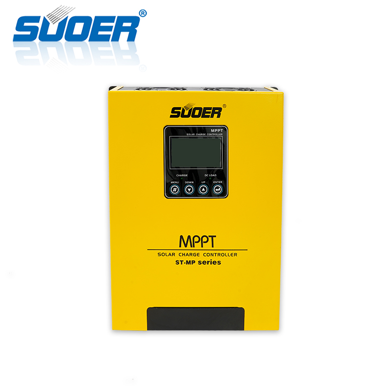 Suoer ST-MP100 panel charge controller Excellent Manufacturer 12V/24V 48 volt 100A mppt solar charge controller with clock timing function